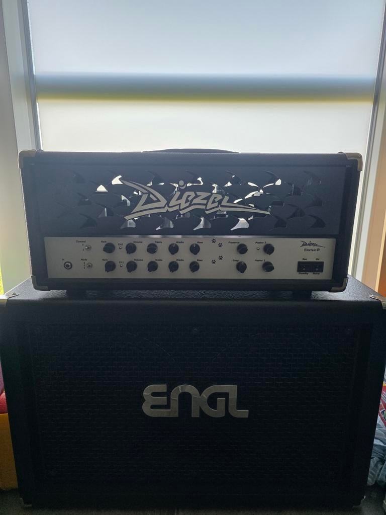 Tête d'ampli Diezel Einstein 100w + ENGL E212 Pro VH, Enlèvement, Guitare