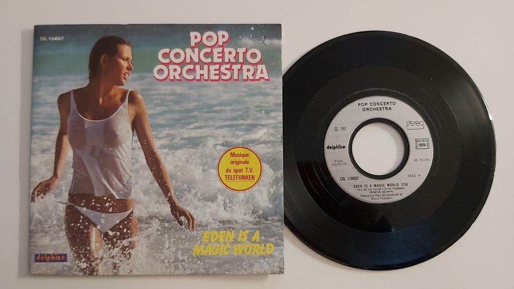 Pop Concerto Orchestra  - Eden is a magic world, CD & DVD, Enlèvement ou Envoi, Single, Comme neuf, Musique de films et Bande son