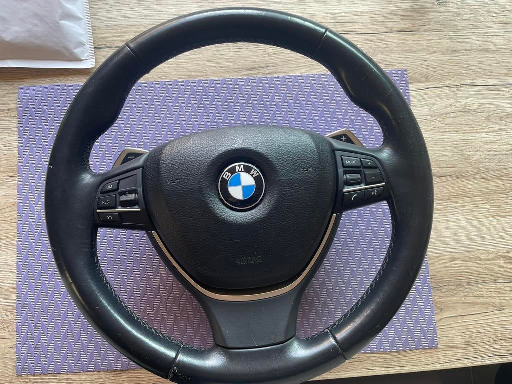 BMW F10/F11 stuur met flippers en vibratie, Ophalen of Verzenden, BMW