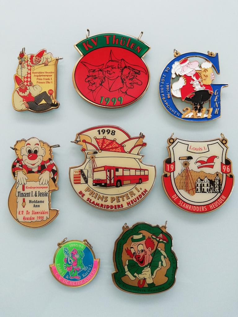 Médaillons Prins Carnaval, Enlèvement ou Envoi, Autres matériaux