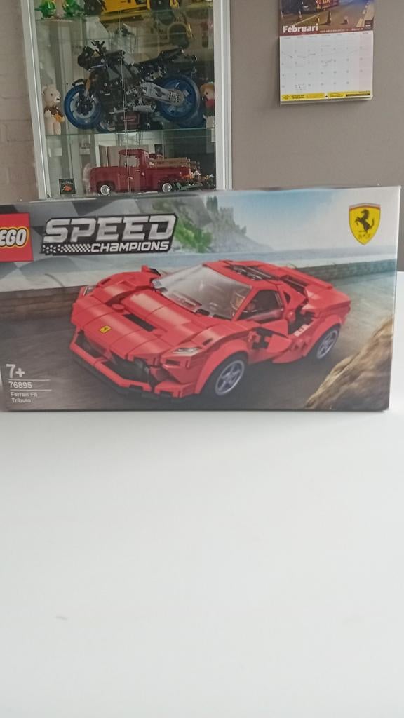 Lego speed ferrari f8 nr 76895 nieuw ongeopend, Ophalen