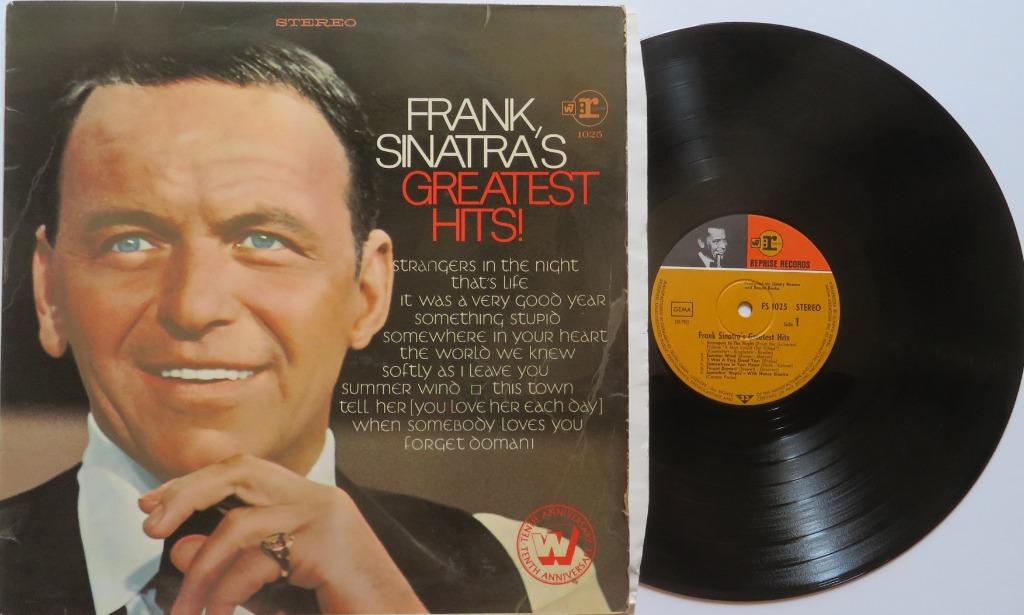 Frank Sinatra - Greatest hits. Lp, Ophalen of Verzenden, Gebruikt, 12 inch, Ambiënt of Lounge