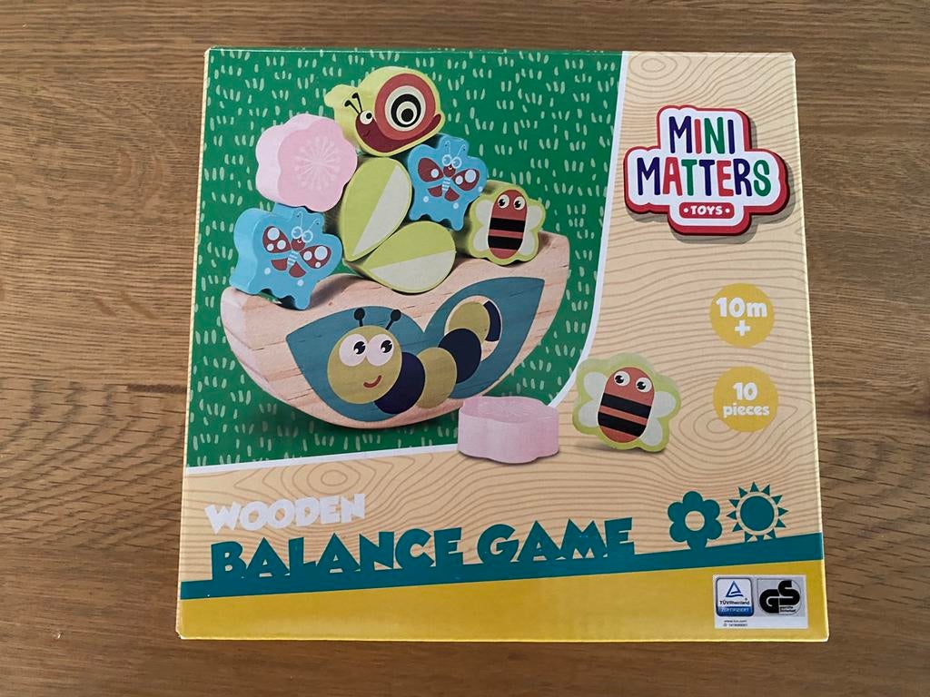 Houten balansspel diertjes, Ophalen of Verzenden, Zo goed als nieuw, Overige typen