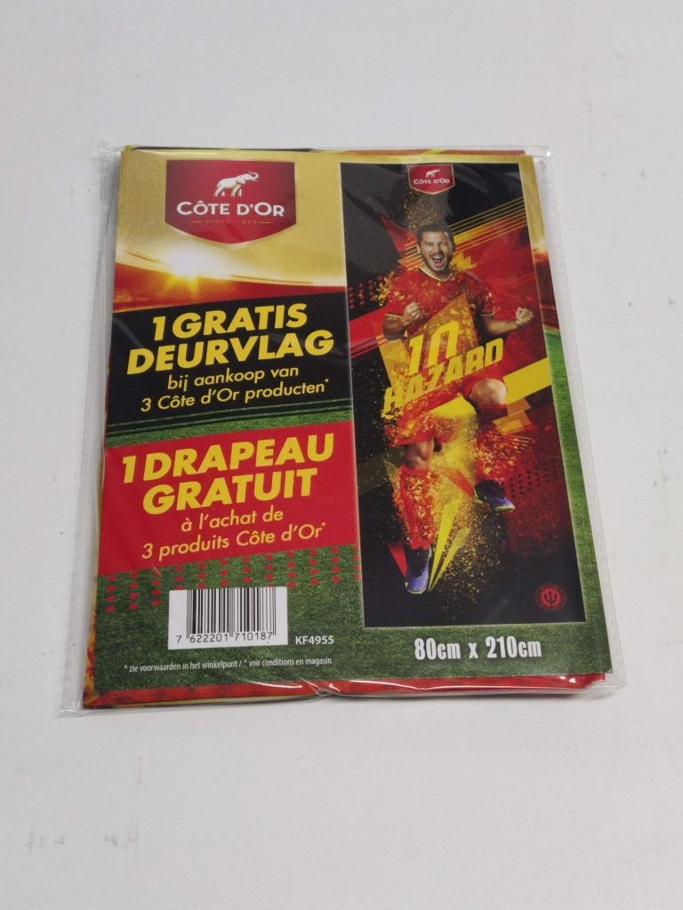 Lot deurvlaggen rode duivels - 210 x 80 cm, Enlèvement ou Envoi