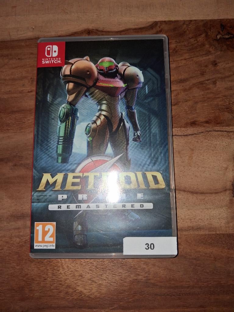 Nintendo switch - Metroid prime remastered, Consoles de jeu & Jeux vidéo, 1 joueur, Enlèvement ou Envoi, Comme neuf, À partir de 12 ans