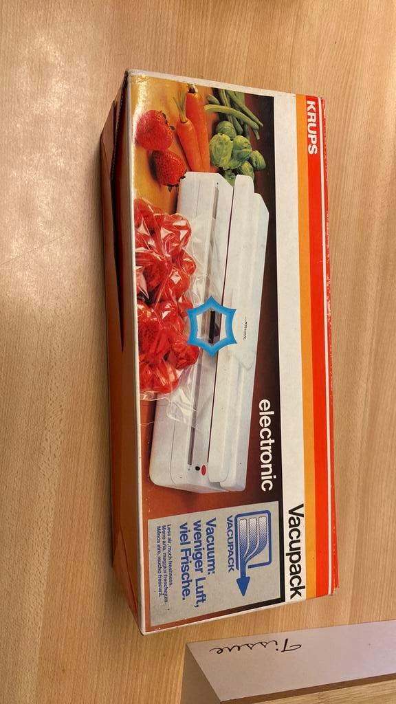 Machine om vacuum te verpakken, Ophalen, Nieuw in verpakking