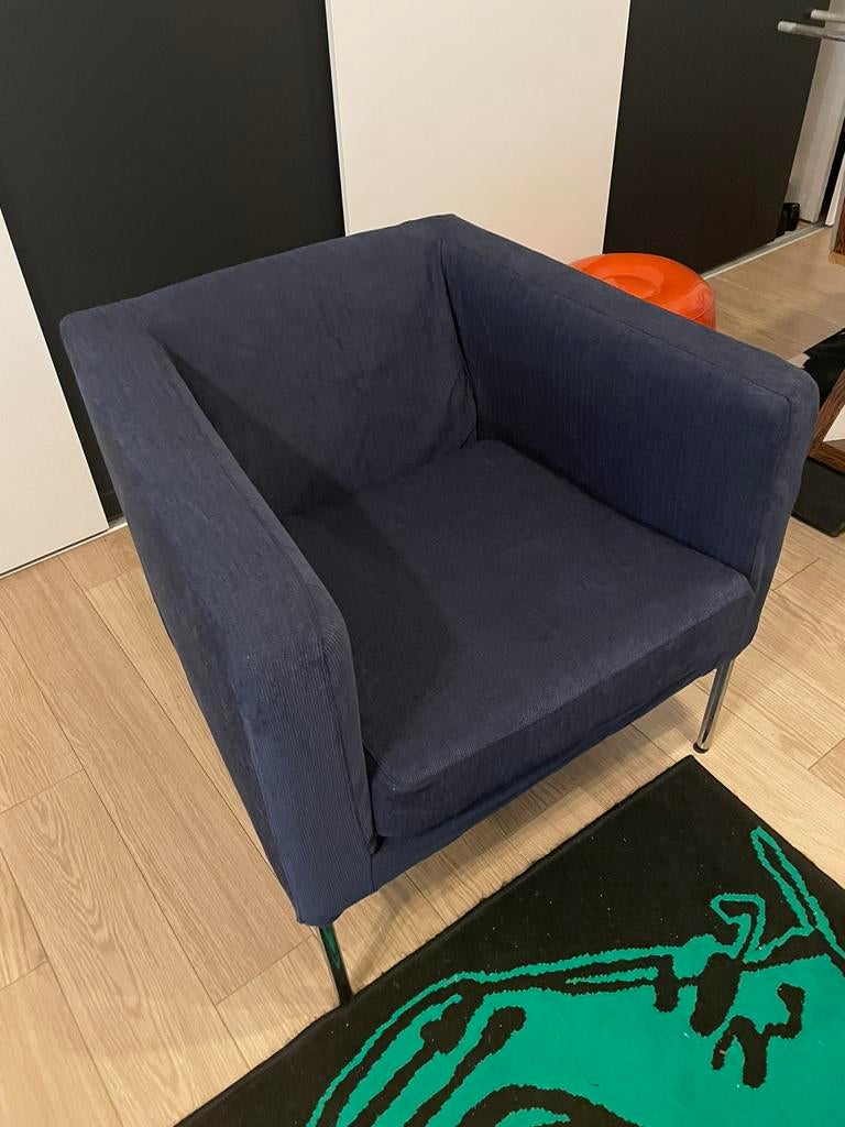 Clubzetel fauteul zetel kuipzetel, Ophalen, Zo goed als nieuw