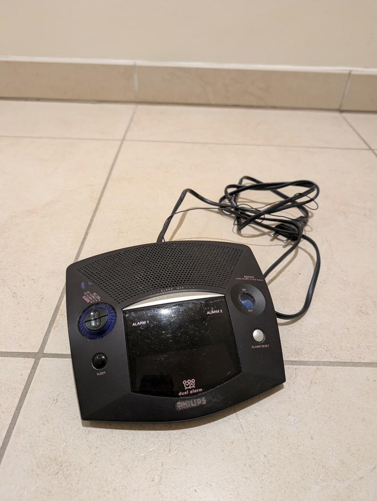 Klokradio Philips, Elektronische apparatuur, Wekkers, Ophalen, Gebruikt