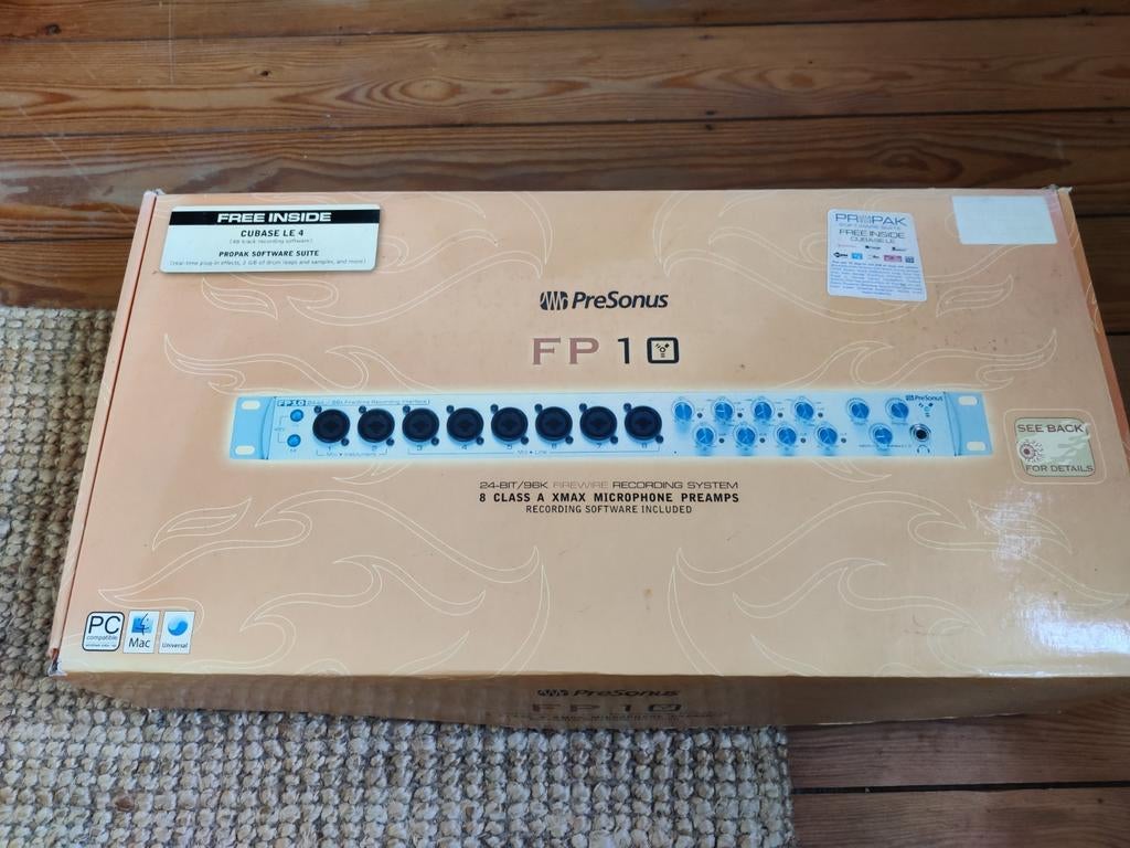 Presonus FP10, Ophalen, Zo goed als nieuw