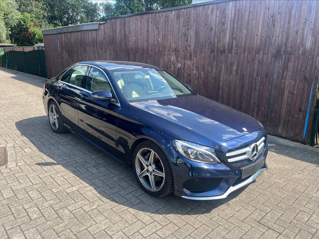 Mercedes-benz c220d AMG PACK / 2016 / 185 000 KM, Auto's, Automaat, 4 deurs, Blauw, Bedrijf
