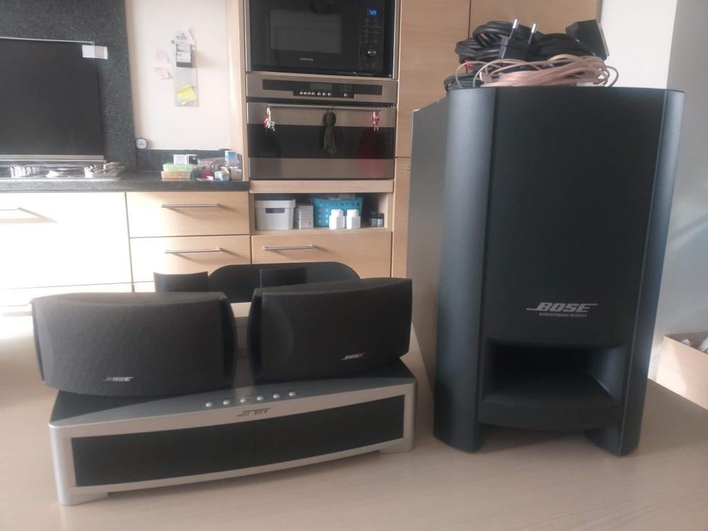 Bose home cinema 3-2-1 series 2, Autres marques, Utilisé, 70 watts ou plus, Lecteur DVD