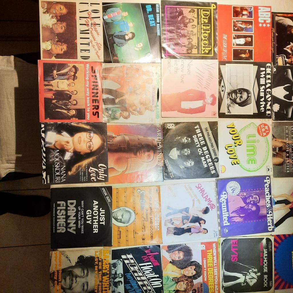 Soul disco 45 tour singels, Ophalen of Verzenden, Zo goed als nieuw