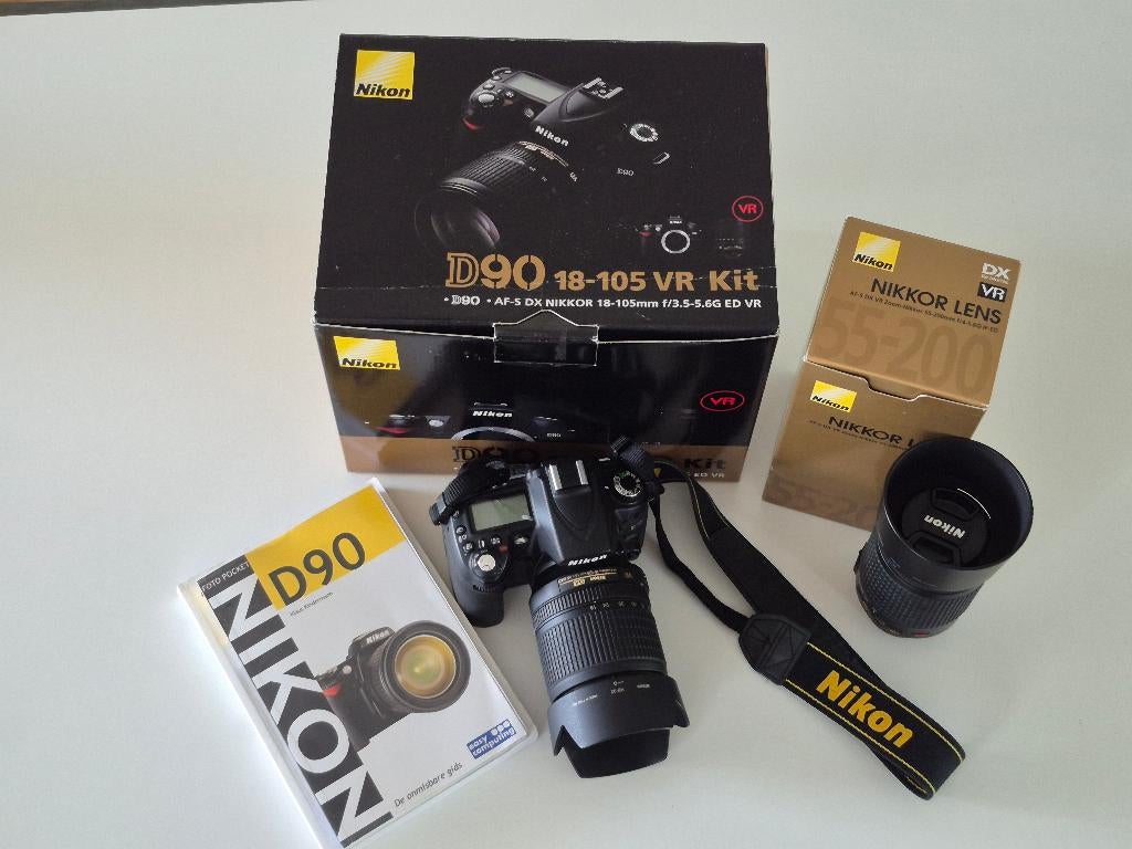 Nikon D90, TV, Hi-fi & Vidéo, Appareils photo numériques, 12 Mégapixel, Enlèvement, Utilisé, Nikon