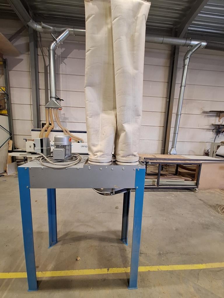 Stofafzuiging houtbewerking, Ophalen