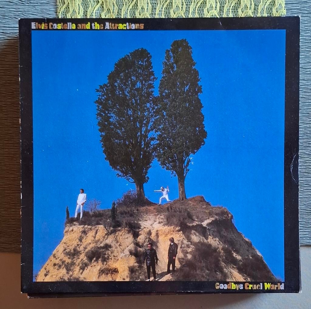 LP Elvis Costello and the Attractions - Goodbye cruel world, Ophalen of Verzenden, 1980 tot 2000, Gebruikt, 12 inch