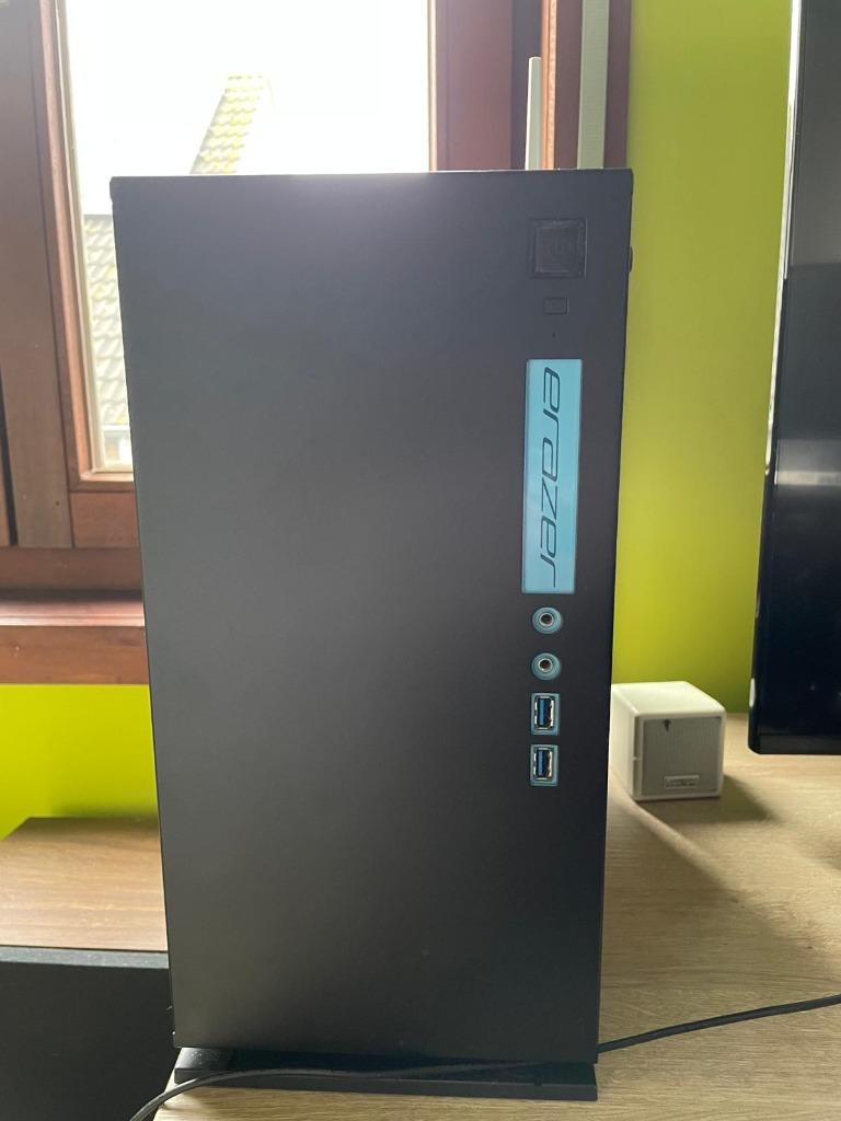 Midi Tower Medion Eraser P10 upgraded + Medion monitor 24", Gebruikt, 32 GB, Virtual Reality, SSD