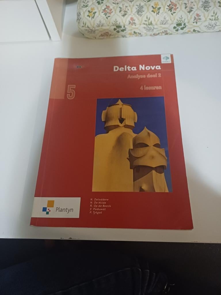 Leerboek delta nova 5 analyse deel 2, Boeken, Ophalen of Verzenden, Gelezen
