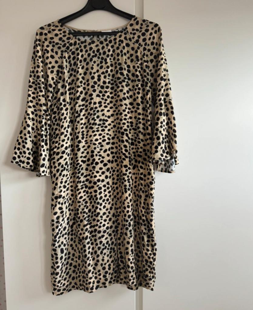 Yaya Jurk - Maat 36, Kleding | Dames, Beige, Ophalen of Verzenden, Zo goed als nieuw, Yaya