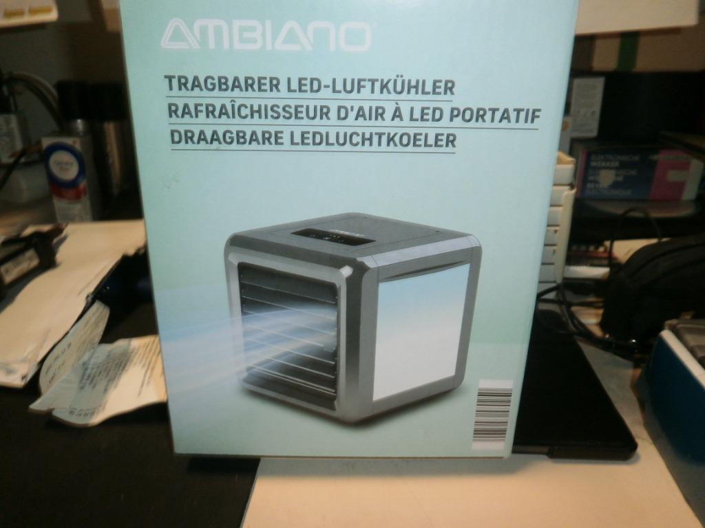 led luchtkoeler, Ophalen of Verzenden, Zo goed als nieuw, Mobiele airco
