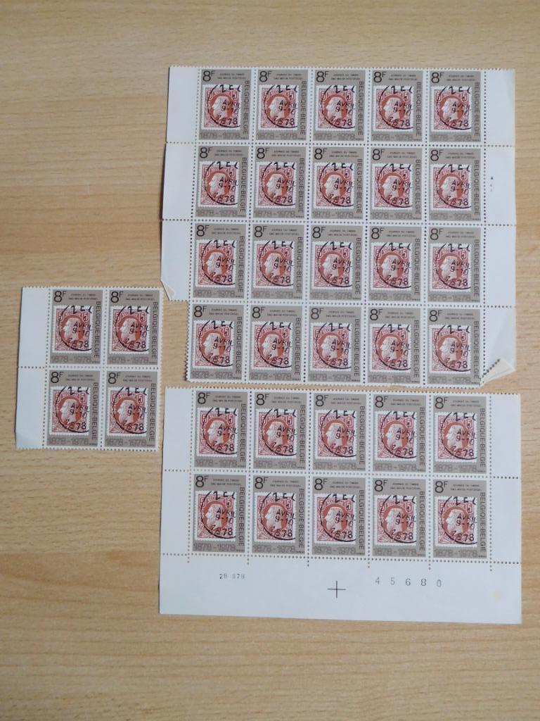 Timbre belge NON oblitéré, Enlèvement ou Envoi, Non oblitéré, Non oblitéré