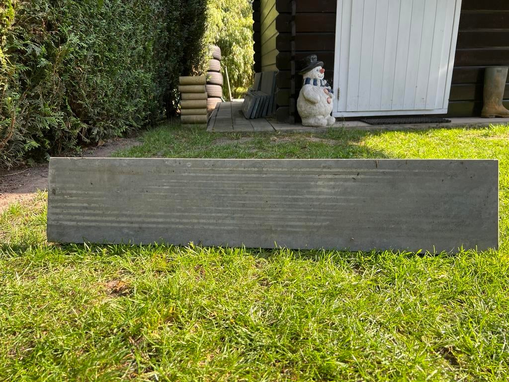 Blauwsteen tabletten, Tuin en Terras, Tegels en Klinkers, Ophalen, Zo goed als nieuw