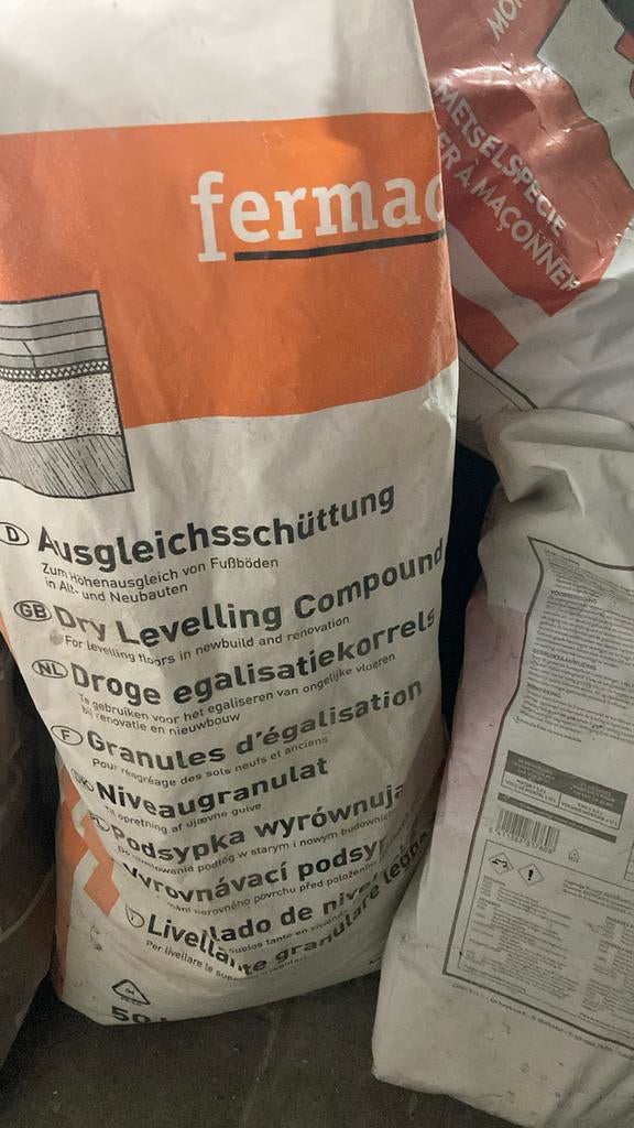 Granulé Fermacell, Bricolage & Construction, Enlèvement, Neuf, Autres matériaux