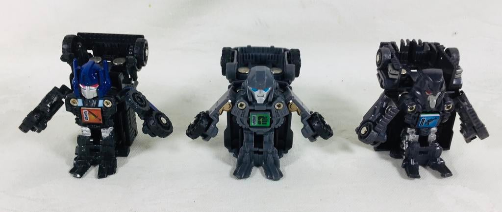 3 Transformers bot shots Tomy 2011 Hasbro, Verzamelen, Transformers, Zo goed als nieuw, Overige generaties, Overige rassen, Ophalen of Verzenden