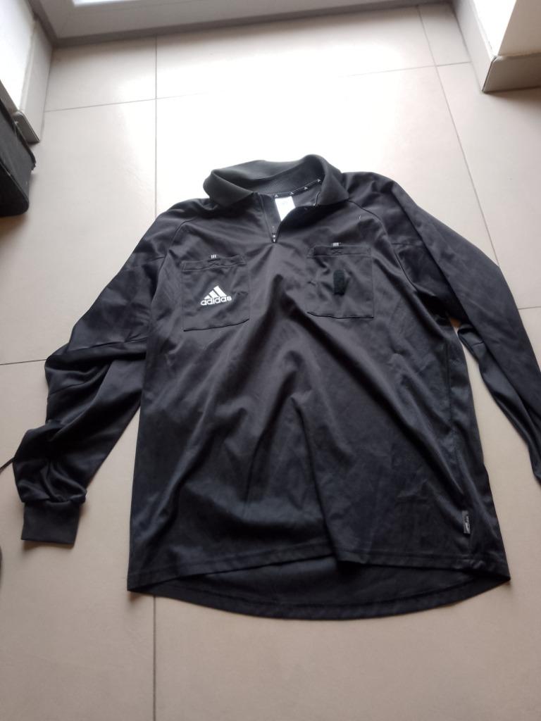 scheidsrechter shirt Adidas maat L denk ik, Maat L, Ophalen of Verzenden, Zo goed als nieuw, Shirt