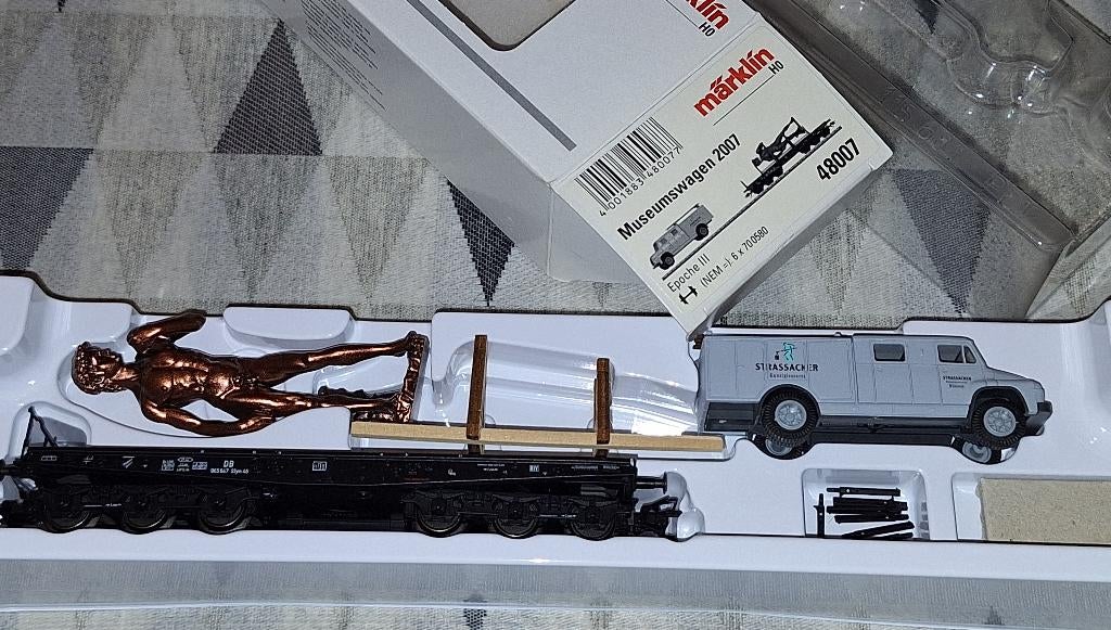 Märklin HO 48007 Museumwagen 2007 van de DB, Enlèvement ou Envoi, Comme neuf, Wagon, Märklin