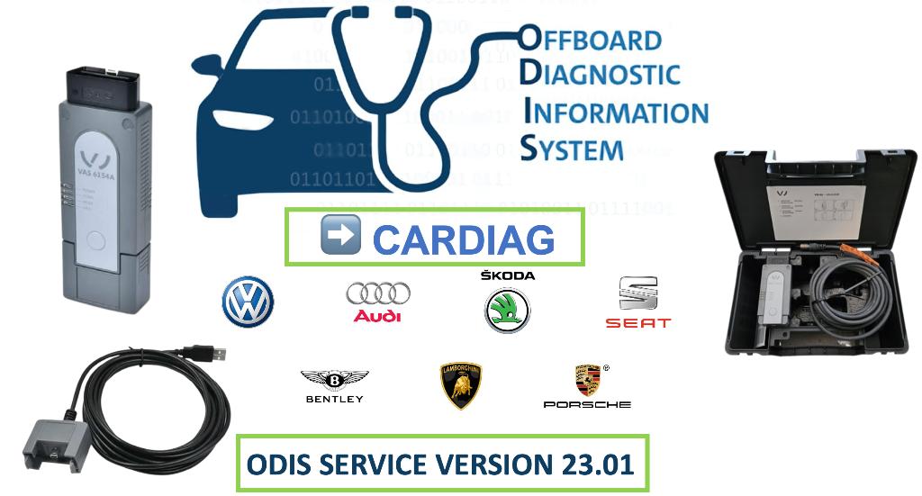 Boitier de diagnostic VAS 6154A ODIS 2025, Auto diversen, Autogereedschap, Nieuw, Ophalen of Verzenden