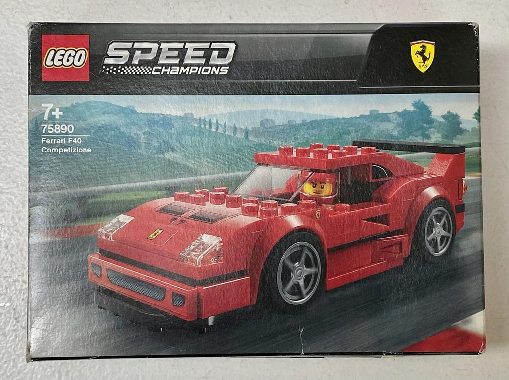 LEGO Speed Champions - Ferrari F40 Competizione - 75890, Ophalen, Zo goed als nieuw, Lego