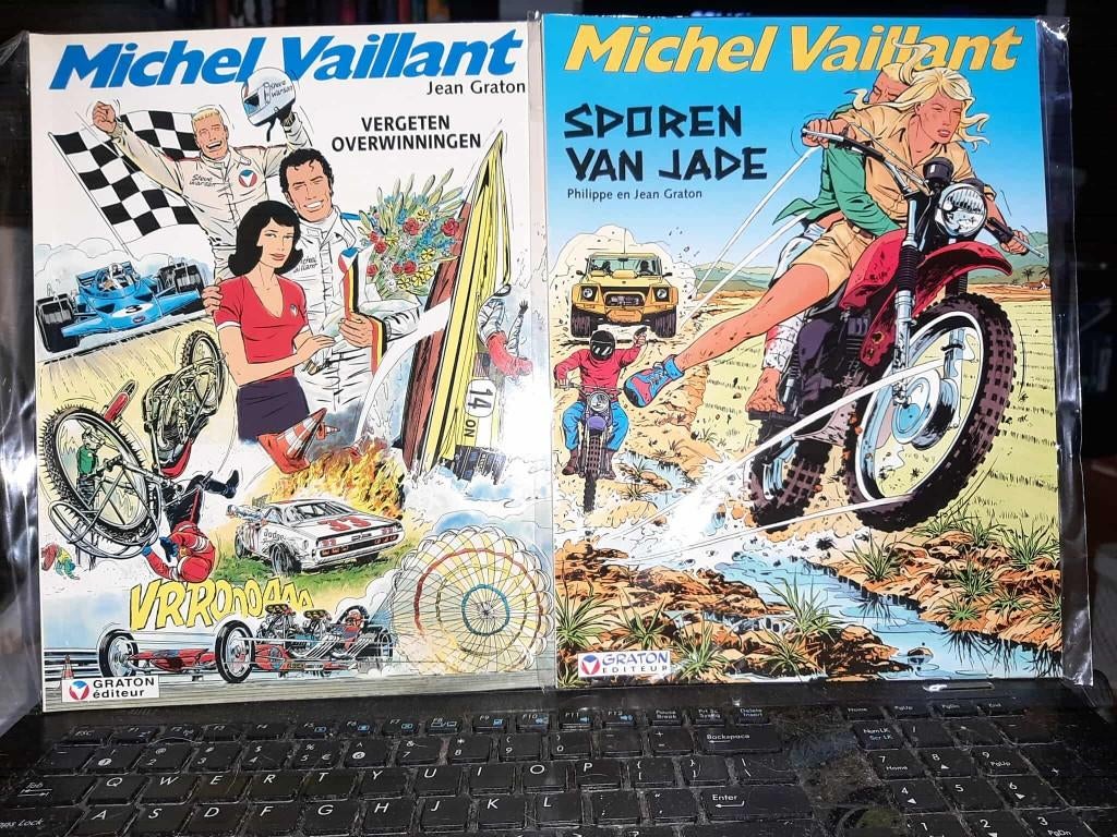 33x Michel Vaillant 65 euro incl verzenden, Meerdere stripboeken, Ophalen of Verzenden, Zo goed als nieuw