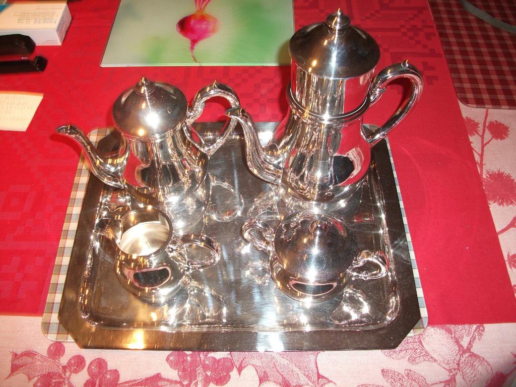 Cafetière ou théière argentée., Antiquités & Art, Enlèvement, Argent