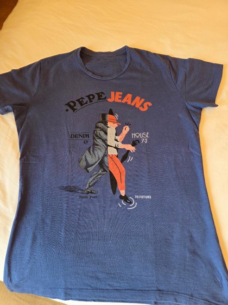 Pepe Jeans - t-shirt - taille L, Enlèvement ou Envoi, Taille 52/54 (L), Pepe Jeans, Porté