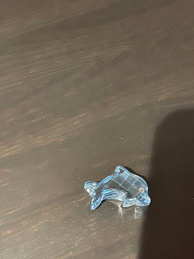 Visje in kristal Swarovski, Verzamelen, Beelden en Beeldjes, Verzenden, Zo goed als nieuw