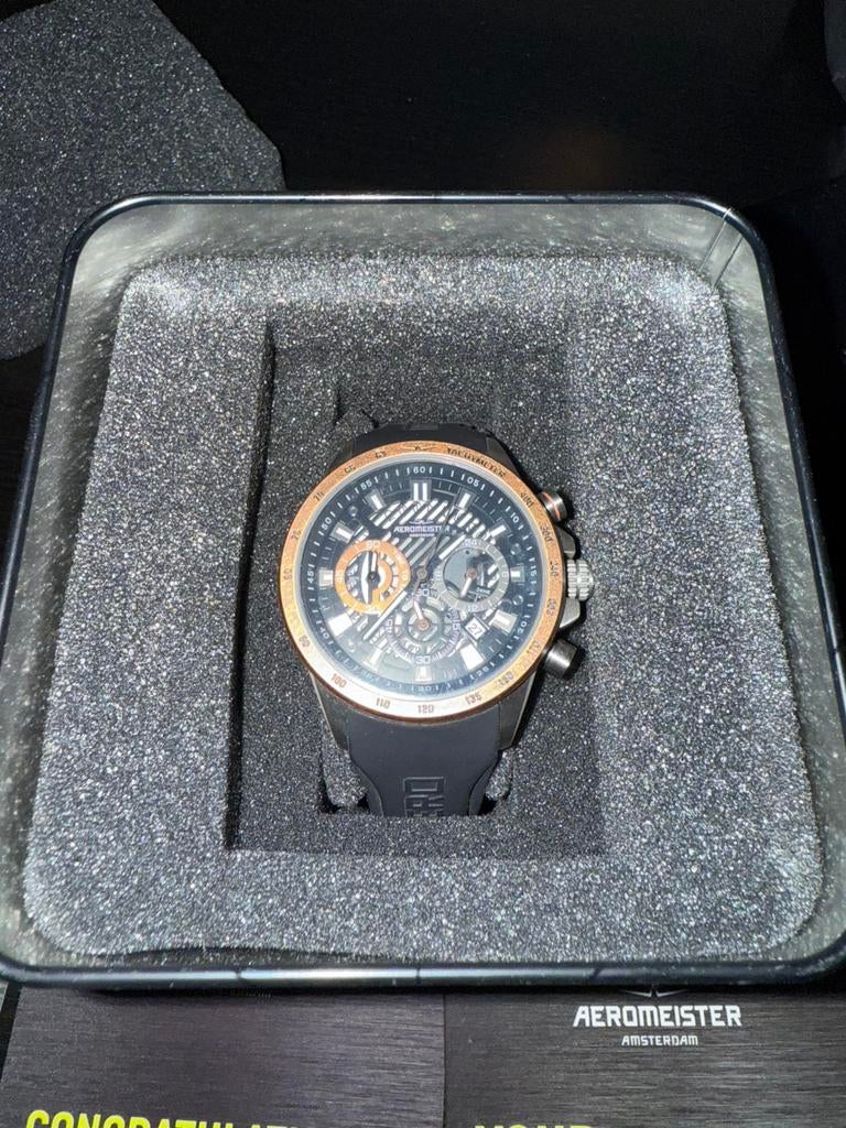 Aeromeister am 5103, Handtassen en Accessoires, Overige materialen, Polshorloge, Nieuw, Kunststof