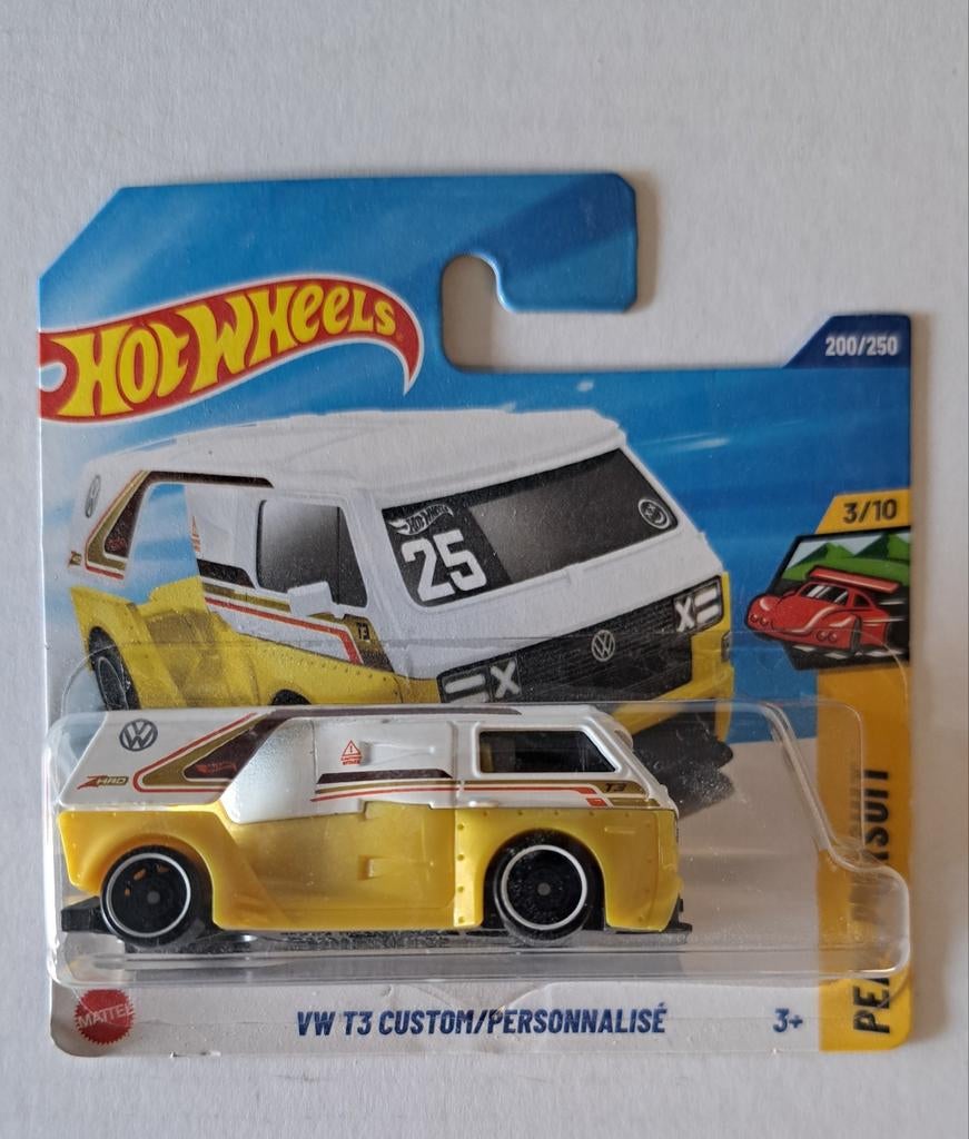 Vw T3 custom jaune hotwheels, Enlèvement ou Envoi, Neuf, Voiture