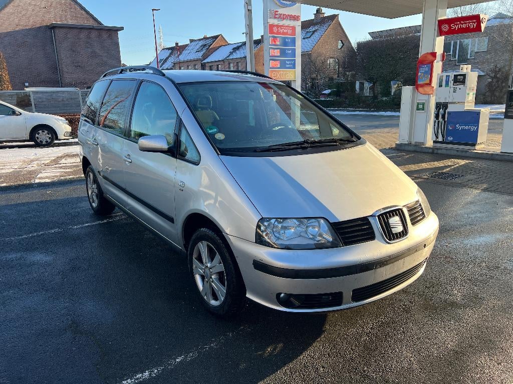 seat alhambra 1.9 tdi-115pk/ 7 zit /bwj 2009, Autos, Seat, Argent ou Gris, Achat, Entreprise, 7 places