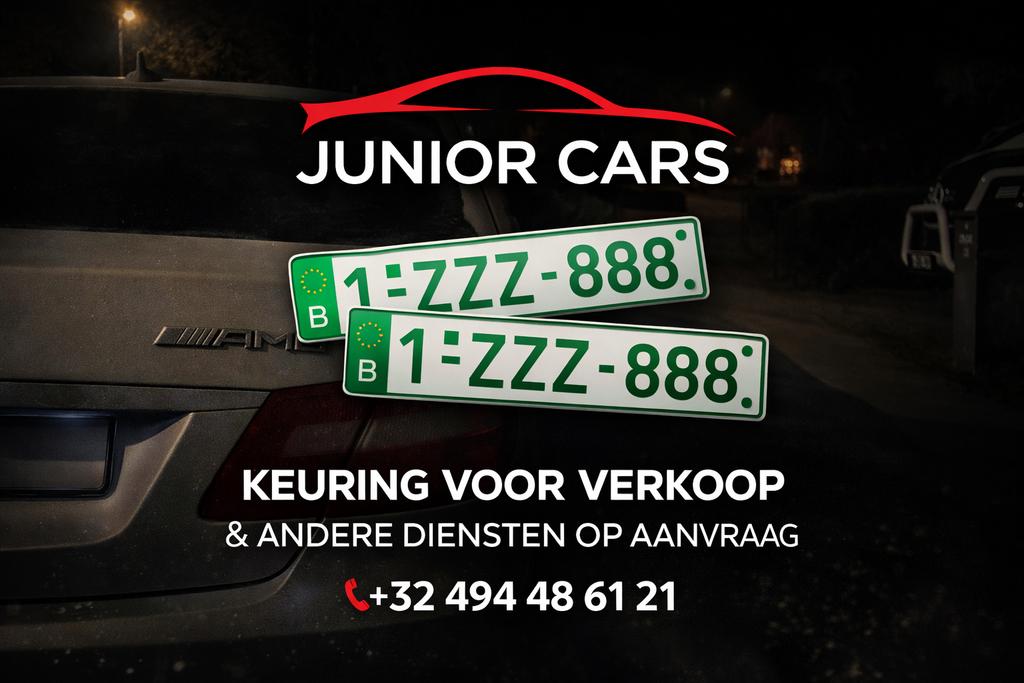Junior Cars – Keuring voor Verkoop & Autodiensten, Enlèvement