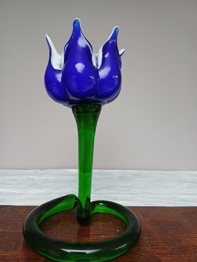 murano kandelaars bloem 2 stuks, Ophalen