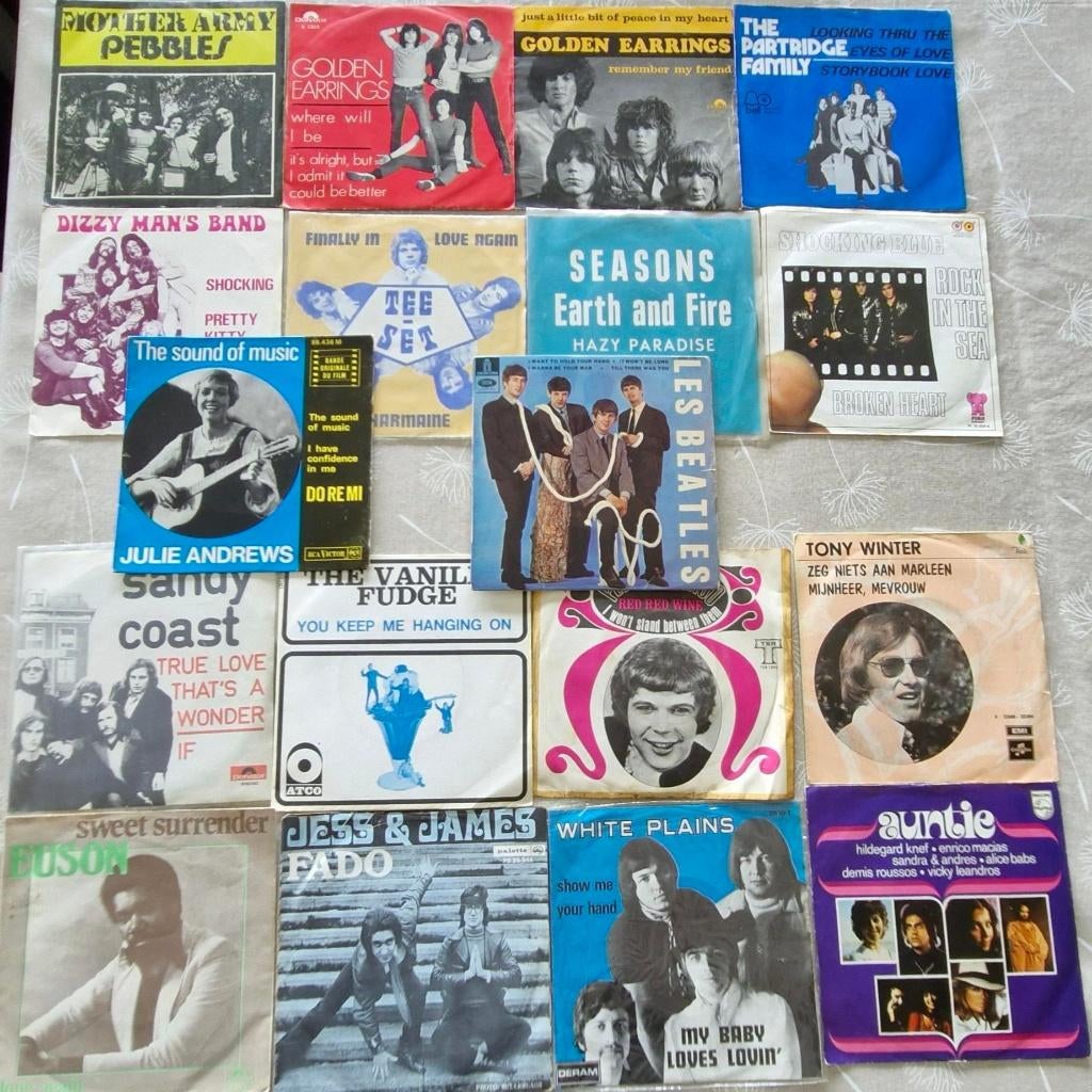 BIERKAART  (voetbal) - oude klaskaart- beatles- gold earings, Verzamelen, Ophalen of Verzenden