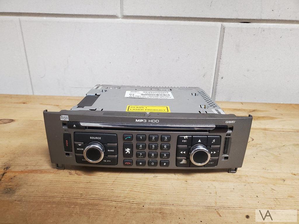 Peugeot 308 2007 tot 2010 radio navigatie 96658736xh €100, Autos : Divers, Autoradios, Enlèvement ou Envoi, -, -, -