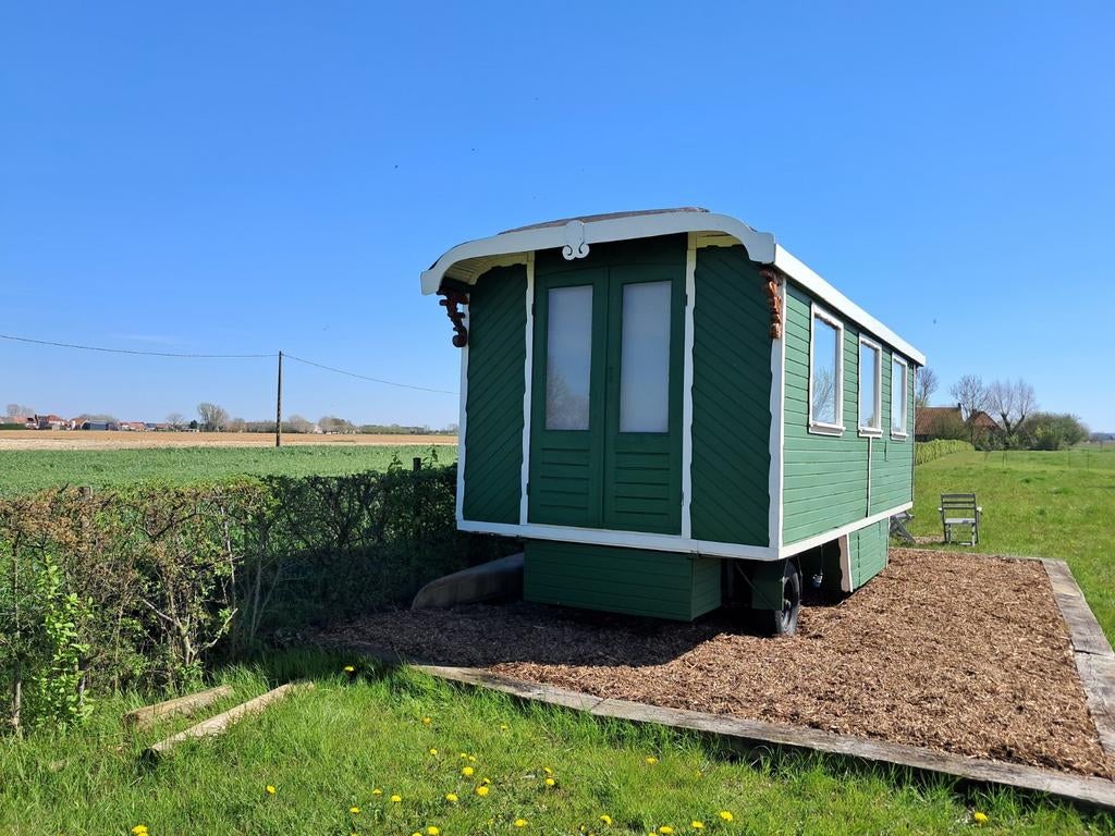 Pipowagen / zigeunerwagen / Tiny house, Caravans en Kamperen, Stacaravans, Ophalen