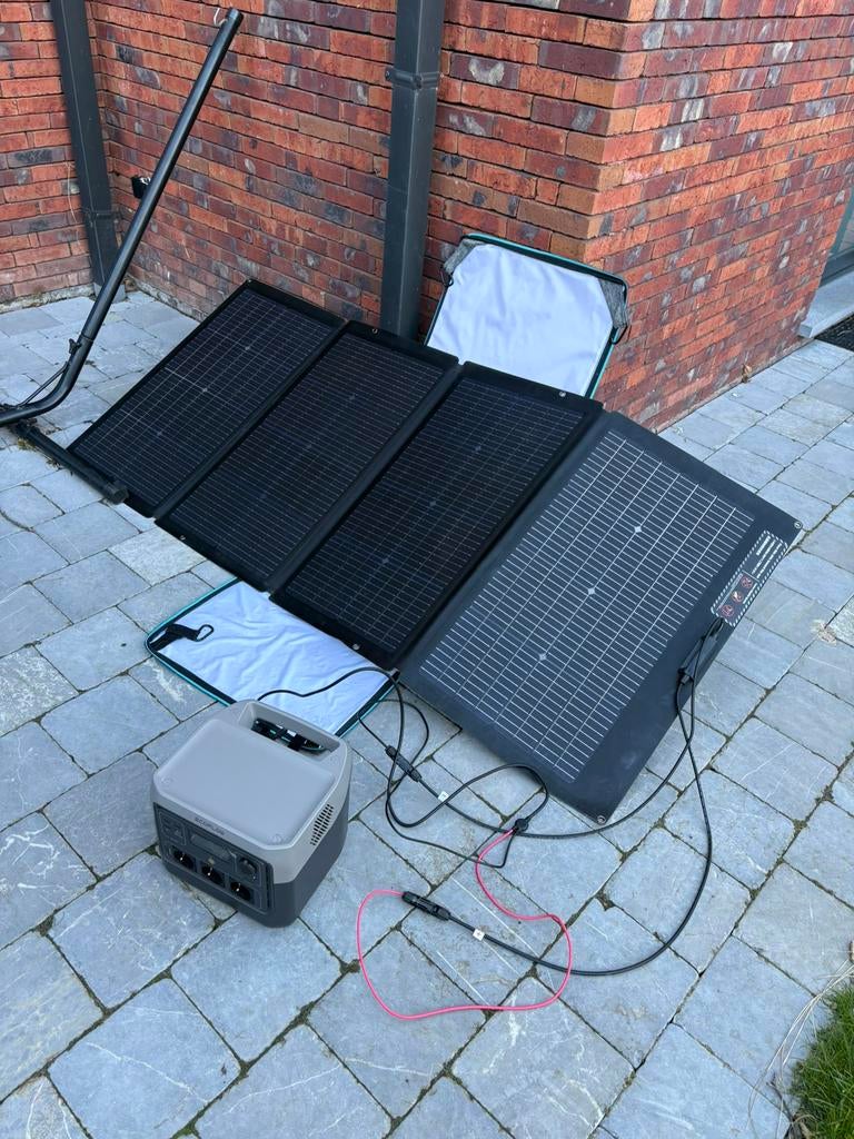 Offgrid kampeer setup, Ophalen, Zo goed als nieuw