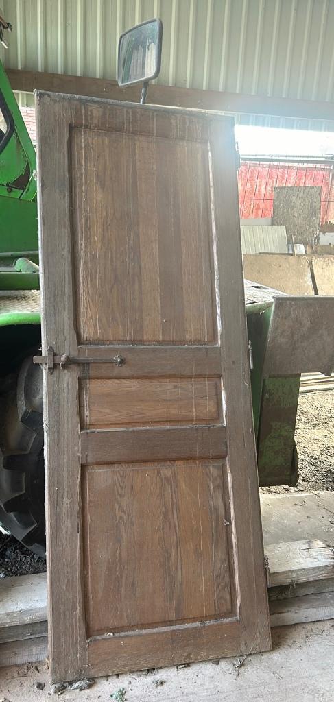 Eiken deuren 4x, Doe-het-zelf en Bouw, Ophalen, Gebruikt, Minder dan 80 cm, Binnendeur