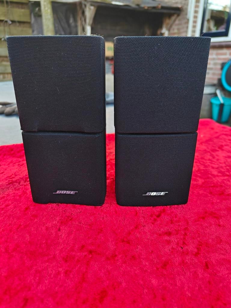 Bose Dual luidsprekers 2x zwart, Audio, Tv en Foto, Ophalen of Verzenden, Bose