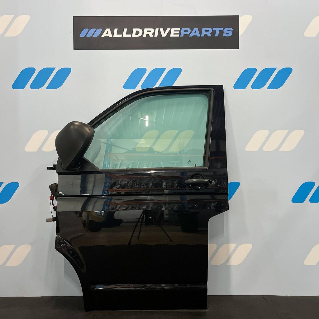 VW Transporter T6 Voorportier links LC9X zwart 7LA831055, Auto-onderdelen, Carrosserie, Deur, Voor, Links, Gebruikt, Ophalen of Verzenden