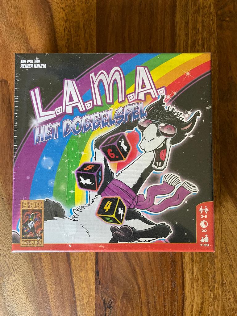 Lama het dobbelspel nieuw in seal, Ophalen, Nieuw, 999 Games