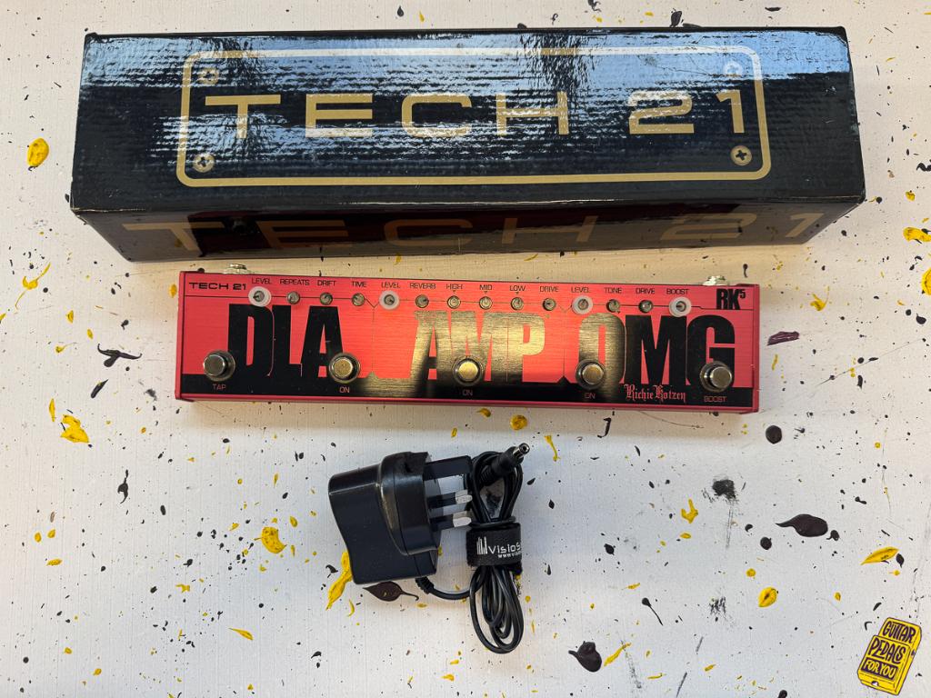 Anneau à mouches Tech 21 Fly Richie Kotzen RK5, Musique & Instruments, Enlèvement ou Envoi, Utilisé, Multi-effet