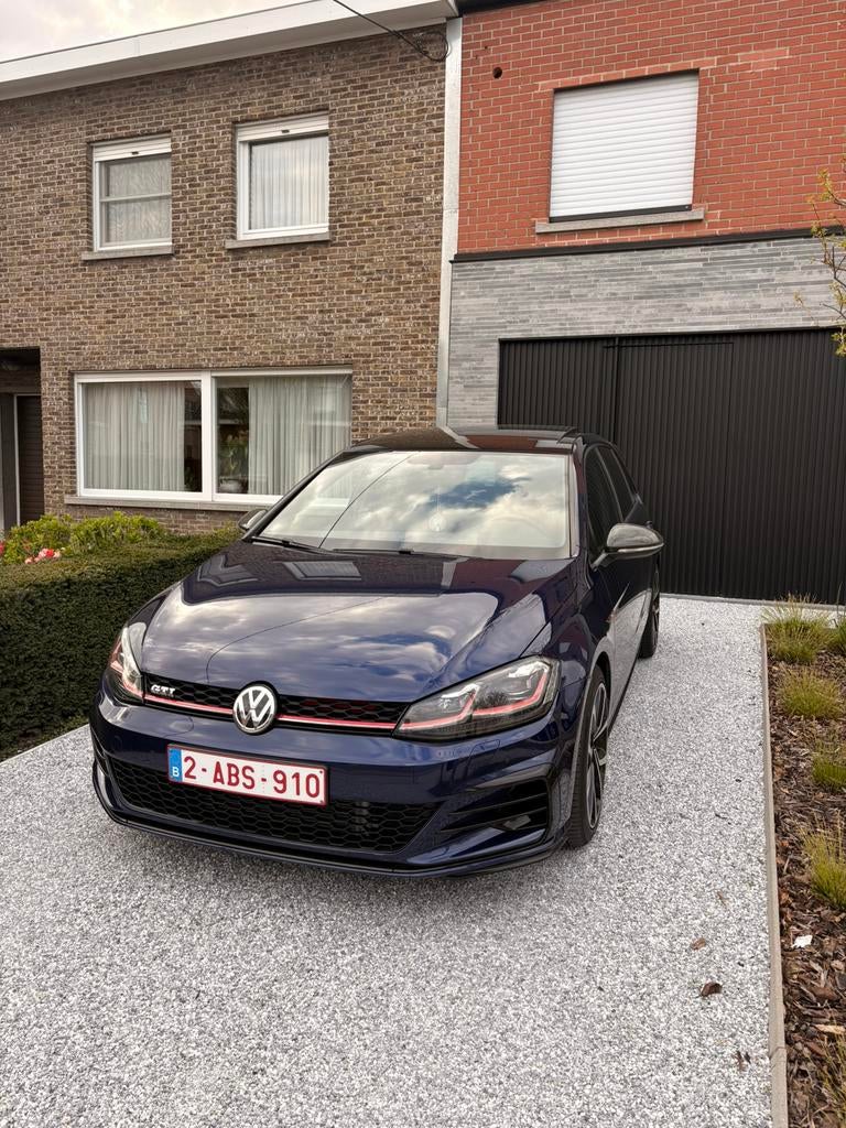 Golf 7.5 gti Atlantic Blue, Auto's, Volkswagen, 4 deurs, Stof, 4 cilinders, Blauw